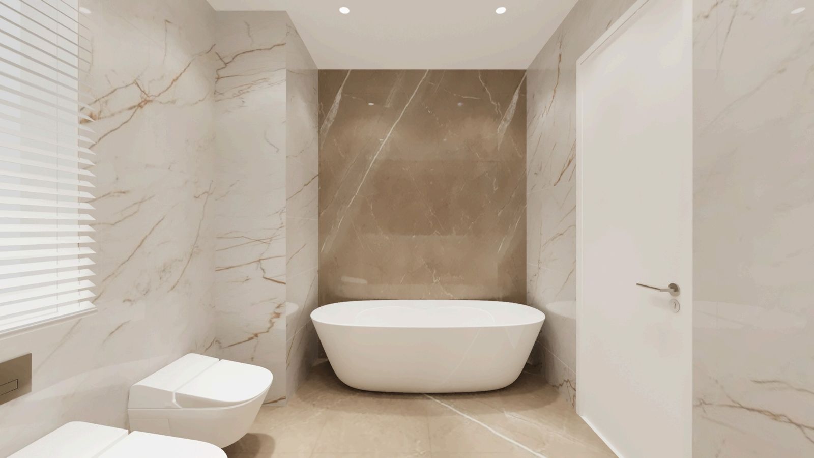 Master bathroom, Apartment 403-404, Sharjah.